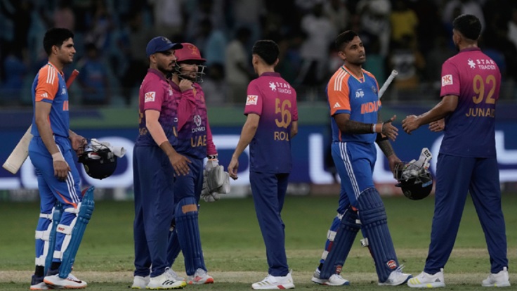 India National Cricket Team vs United Arab Emirates National Cricket Team Matches