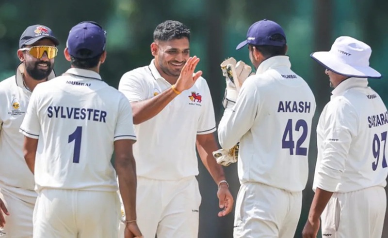 Mumbai Cricket Team vs Hyderabad Cricket Team Match Scorecard
